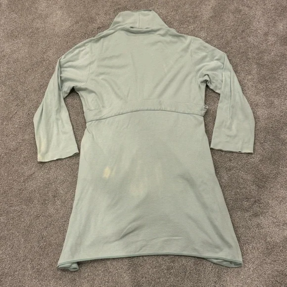 LAKE Pima Robe in Classic Green size large - Picture 4 of 9